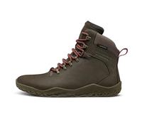 VIVOBAREFOOT Tracker II FG, Womens Leather Hiking Boot With Barefoot Firm Ground Sole and Thermal Protection