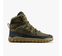 Vivobarefoot Tracker Leather AT II Mens Boots in Dark Olive, size UK 9