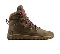 VIVOBAREFOOT Tracker Leather AT Mens Barefoot Hiking Boots | Waterproof, Lightweight & Puncture Resistant | All Weather & Terrains | Wide Fit Grounding Shoes