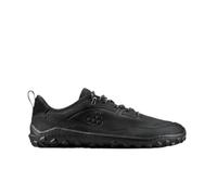 VIVOBAREFOOT Tracker Leather at Low II Mens Obsidian (309623-02) Barefoot Shoes, Black, Natural Leather, Waterproof, Breathable, Thermal Insole, Lace-Up, black, 12 UK