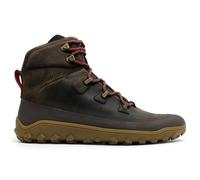 VIVOBAREFOOT Tracker Leather AT Mens Barefoot Hiking Boots | Waterproof, Lightweight & Puncture Resistant | All Weather & Terrains | Wide Fit Grounding Shoes | Bracken