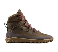 VIVOBAREFOOT Tracker Leather II Men's Hiking All Terrain BT Ankle Boots (Khaki Brown, UK 11)