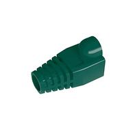 VIVOCH 50 Pcs Cat5 Cat5E Cat6 Strain Relief Boot, RJ45 Plug Connector Cover Modular Network Plug Connector Cap Cable Connector Boots, Green