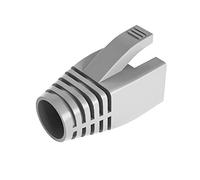 VIVOCH 50 Pcs Cat6 Cat6A Cat7 Strain Relief Boot, RJ45 Plug Connector Cover Modular Network Plug Connector Cap Cable Connector Boots, Grey