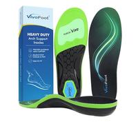 VivoFoot Heavy Duty Arch Support Pain Relief Orthotic Insoles (S,31mm)