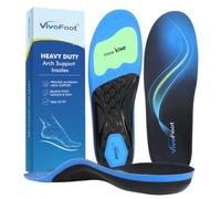 VivoFoot Plantar Fasciitis Orthotic Arch Support Insoles (XL,35mm)