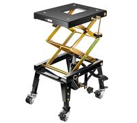 VIVOHOME Motorcycle Lift Jack 160kg Hydraulic Stand with 4 Wheels