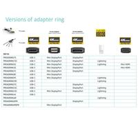 Vivolink PROADRINGDPR video cable adapter 0.1 m DisplayPort HDMI Black