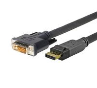 Vivolink PRODPDVI1 video cable adapter 1 m DisplayPort DVI-D Black