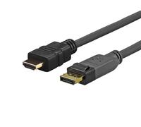 Vivolink PRODPHDMI1 video cable adapter 1 m DisplayPort HDMI Black