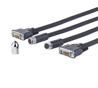 VivoLink PRODVICW7.5 Pro DVI-D CrossWall cable 7.5M