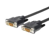 VivoLink prodvis1 1 m DVI-D DVI-D DVI-D DVI - DVI Cable (1 m, Black, DVI-D Male, M, Black)