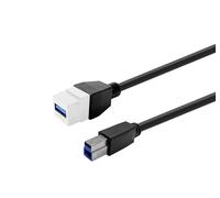 Vivolink PROKEYUSB3AFBM3W USB3.0 A-Female to B-Male Cable 3m White 5Gbps