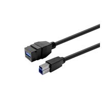 Vivolink PROKEYUSB3AFBM5B Keystone Black USB3.0
