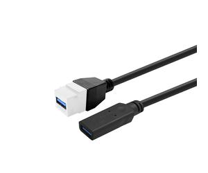 Vivolink PROKEYUSB3AFF02W Keystone White USB3.0