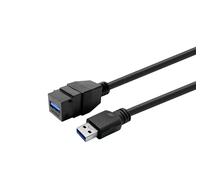 Vivolink PROKEYUSB3AFM3B Keystone Black USB3.0