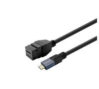 Vivolink PROKEYUSBCFM2B USB-C Female to USB-C Male Cable - 2m 4K 20Gbps 100W