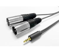 Vivolink PROMJXLRS15 audio cable 15 m 3.5mm 2 x XLR Black