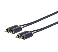 VivoLink PRORCARCA15 2 X RCA - 2 X RCA M-M 15 M