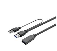 Vivolink PROUSB3AAF3C USB 3.2 Gen 1 Active Cable, 3m USB A M to A F, Black