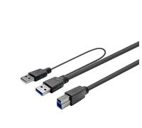 Vivolink PROUSB3AB7C-DUAL USB 3.0 Active Cable 7m A to B 5Gbps