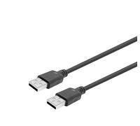 Vivolink PROUSBAA15 USB 2.0 Cable - 15m A to A Male/Male Gold-Plated Black