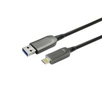 Vivolink PROUSBCAMMOP15 USB-C to USB-A Cable 15m USB 3.2 Gen 1 Black