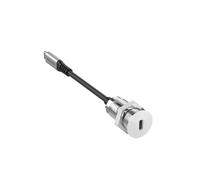 Vivolink USB-C Desk socket white with 0.3 m cable, W127378036 (0.3 m cable)