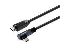 Vivolink PROUSBCMMS5A USB-C Cable 5m USB 3.2 Gen 2x2 20Gbps 100W Angled Black