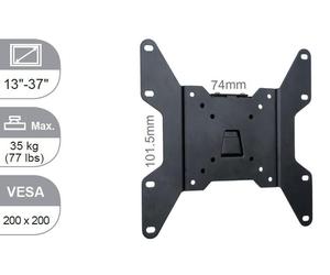 VivoLink VLMW1337 Slim fixed wall mount 13" -37"