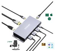 Vivolink VLUSBCHUB2 interface hub USB 3.2 Gen 2 (3.1 Gen 2) Type-C 100
