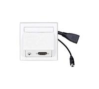 Vivolink WI221170 socket-outlet HDMI + 3.5mm White