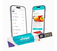 Vivoo Urine Test Strips for at-Home Wellness: 8-in-1 Advanced Urine Test for Ketones, pH, Hydration, Vitamin C & More | Fast Results in 90 Seconds | Free App & Personalized Insights, 12 Strips