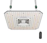 VIVOSUN 100W LED Grow Light, Full Spectrum Plant Light with Circulation Fan