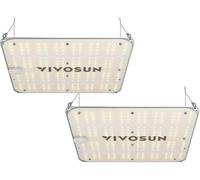 VIVOSUN 100W LED Grow Light,VS1000E Full Spectrum Plant Light 2 Pack