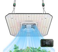 VIVOSUN 100W LED Grow Light with Circulation Fan & Smart Controller