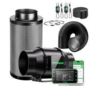 VIVOSUN G6 Smart Air Filtration Kit 150mm for Grow Tent & Hydroponics