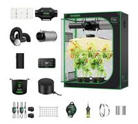VIVOSUN GIY Smart Grow Tent System 120x60x150CM(4x2FT), WiFi-Integrated Grow Tent Kit, with Automate Ventilation, Circulation, Schedule Full Spectrum 200W LED Grow Light, and GrowHub E42A Controller