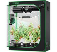 VIVOSUN Grow Tent 120x60x150cm for Hydroponic Grow System
