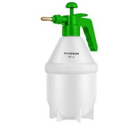 VIVOSUN Handheld Garden Pump Sprayer 1.5L, Lawn & Garden Pressure Water Spray Bottle with Adjustable Brass Nozzle, for Plants and Other Cleaning Solutions Green