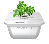 VIVOSUN VGrow DWC Hydroponic System 15 L, Only for VGrow Smart Grow Box, Not Compatible with E42A/A22/A10, Not Suitable for Grow Tent, With Air Pump Stones & Rapid Rooters
