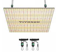 VIVOSUN VS4000 LED Grow Light with LM301 Diodes and Brand Driver, Dimmable Sun-Like Full Spectrum Lights with Glasses for Seedling, Vegetables and Flowers, Grow Lamp for 4x4/5x5 Tent