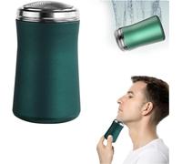 Vivpping Pocket Size Washable Electric Razor, Mini Electric Shaver for Men, Waterproof and Silent, USB Rechargeable Fast Charging, Men's Beard Shaving Trimming (Green)