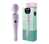 Vivre Nana Wand Stimulator Pastel Pink Body Massager Vibrator Chic USB Sex Toy