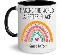 Vivulla68 50th Birthday Mug - 1976 Vintage Coffee Cup for Women
