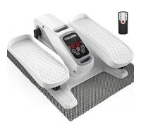 VIVURN® 018 Under Desk Elliptical 5 Mode 12 Speed Low Impact Mini Electric Leg Exerciser As Seen on TV While Sitting for Seniors with Non-Slip Mat Quiet&Portable Seated Elliptical for Home and Office