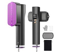 VIWAVE Clothes Steamer Handheld,100-240V Dual Voltage Travel Steamer for Clothes,2-in-1 Steam Iron with 4 Modes & LED Display,1200W Garment Steamer Clothing,Portable Steamer for Global Travel & Home