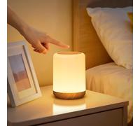 VIWAVE Night Light Kids,LED Baby Night Light,Bedside Lamps with 256 RGB & Timer & Memory,USB Rechargeable Toddler Touch Lamp Battery