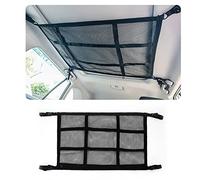 ViWaVee Caravan Accessories Gadgets Storage Net, Car Roof Organizer for Blankets, Diapers. Great Long Road Trip camping accessories for campervan.(90 * 65")