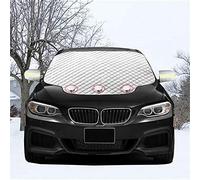 Viwril Car Sun windscreen Cover Sun screen, Car Cooler Sheet with Side Mirror Cover and Reflective Stripes, Car Heat Protection for Rear Windscreen with Magnetic Edges Thickness Protector (147×120cm)